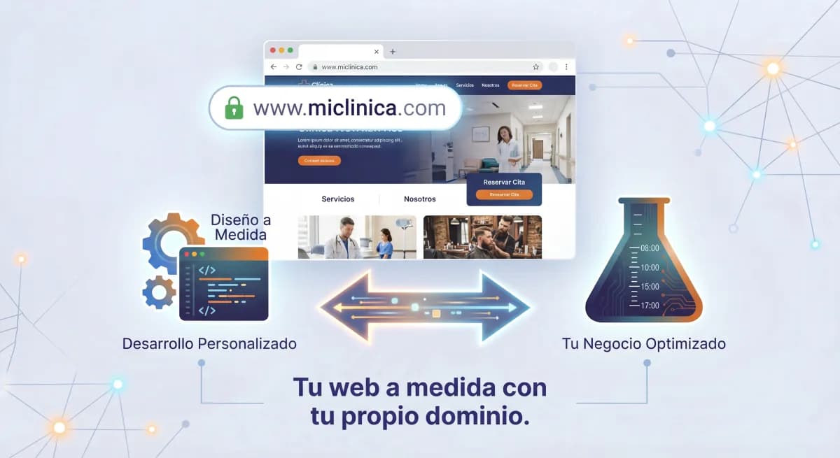 Te hacemos la web de tu negocio. No una plantilla generica.